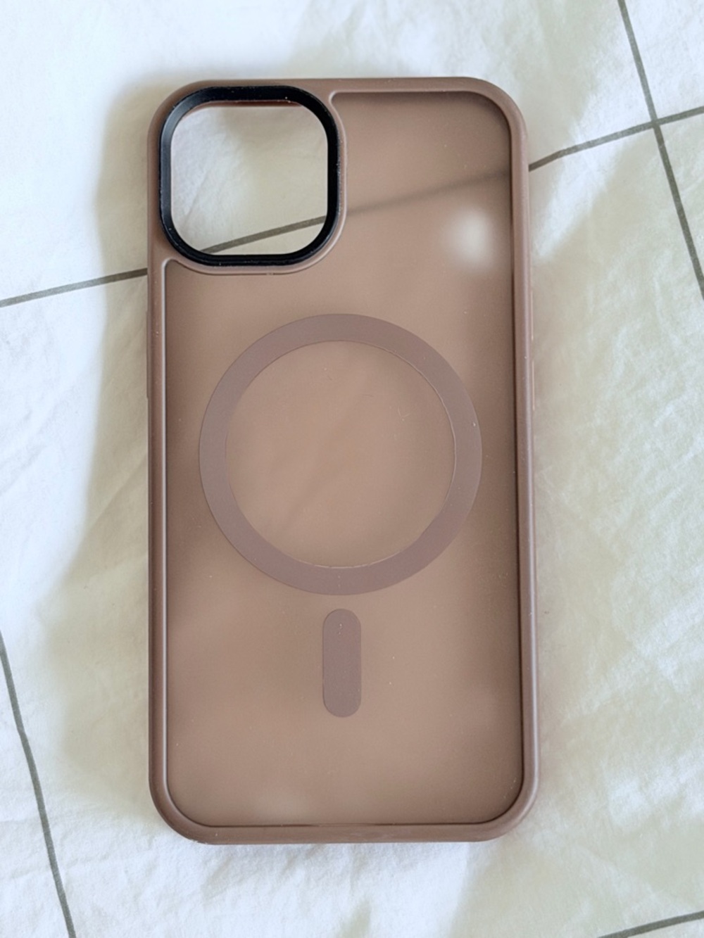 Brown MagSafe-Compatible iPhone 14 Case